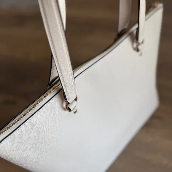 Coach White Tote Bag - Picture 9 of 11